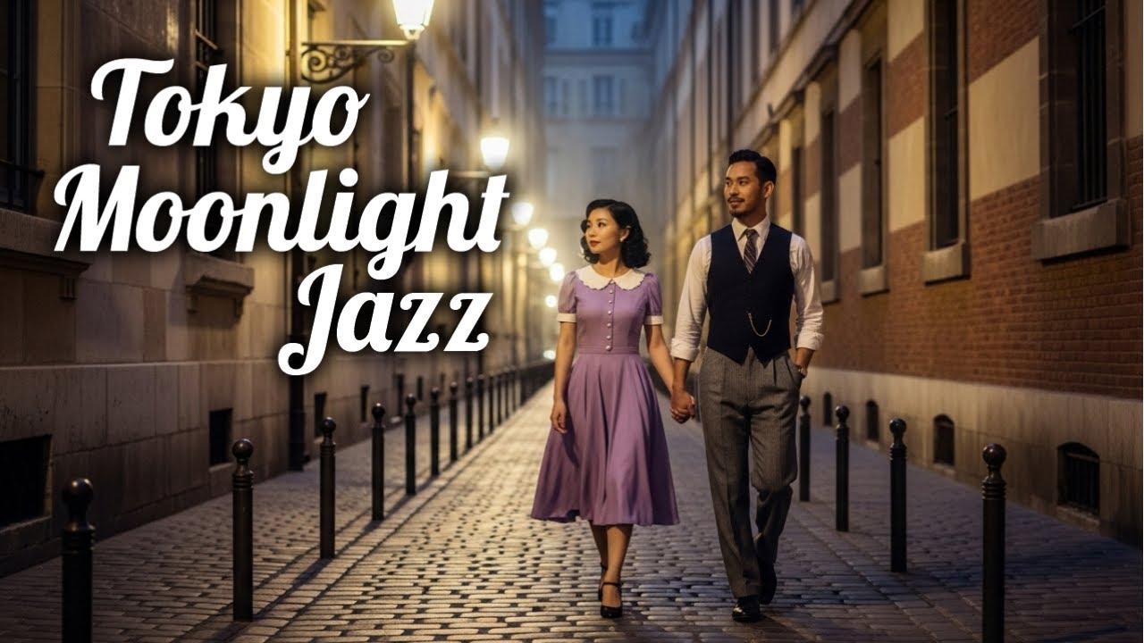 Tokyo Moonlight Jazz – Smooth Café Jazz for Romantic Nights | Aurevo Jazz