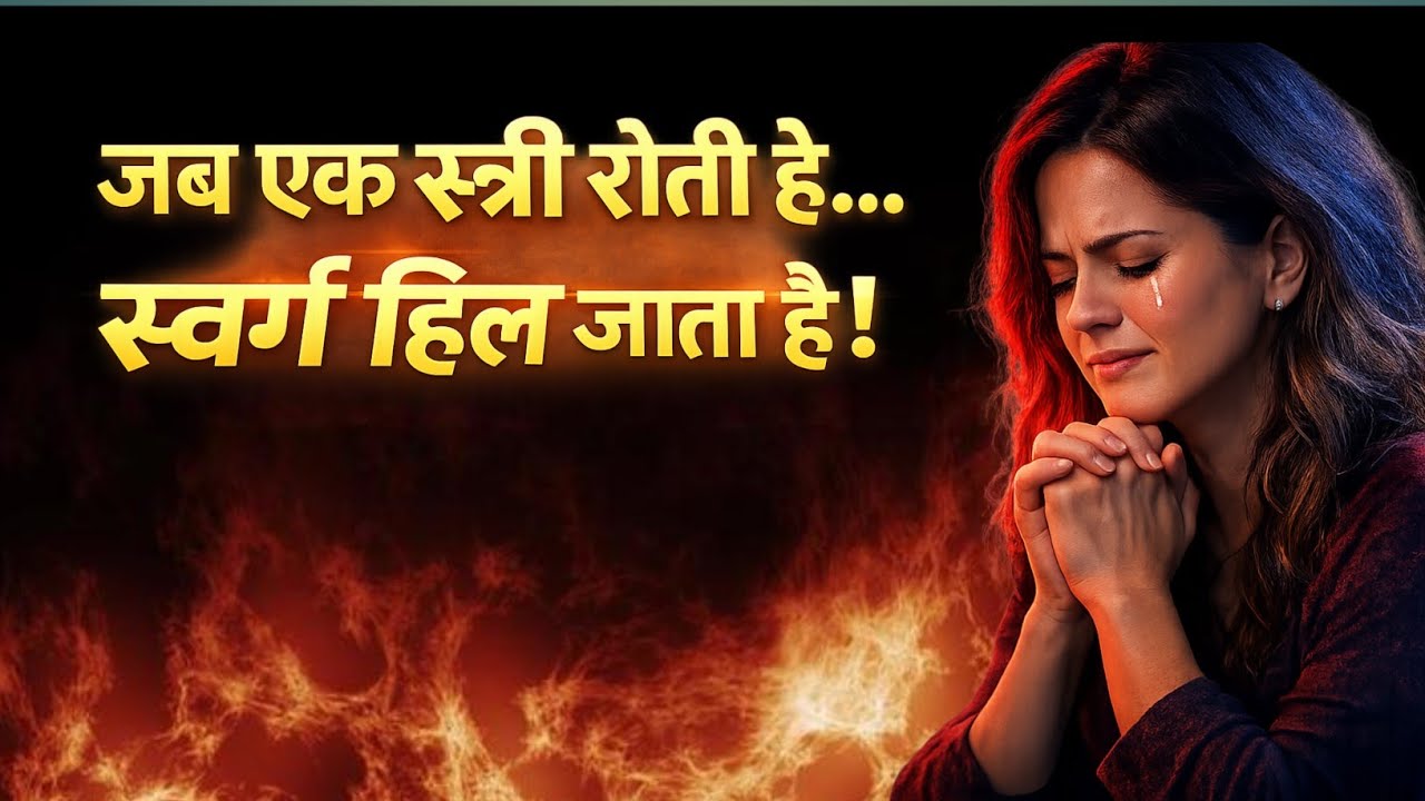 जब एक स्त्री टूटकर रोती है,तो वह कमज़ोर नहीं...
