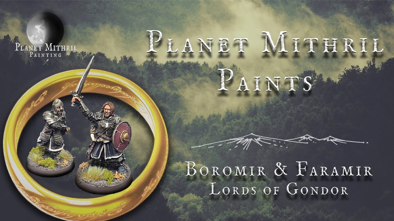 Boromir and Faramir,  Lords of Gondor Painting Tutorial
