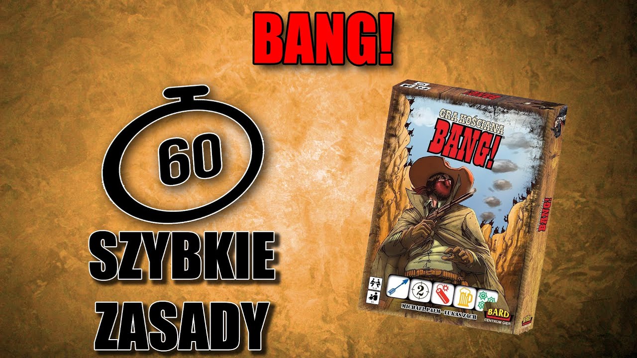 BANG! Gra kościana | Szybkie zasady