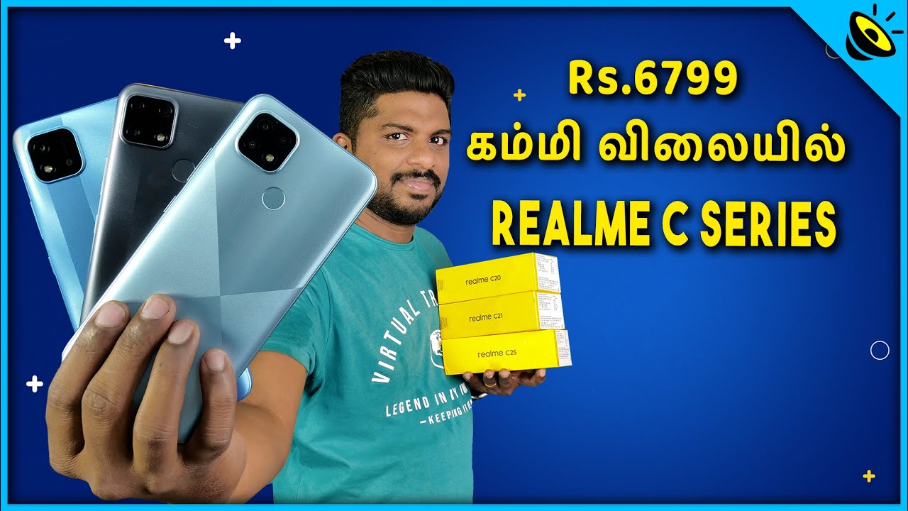 Realme C20,C21,C25 Unboxing & Quick Review in Tamil