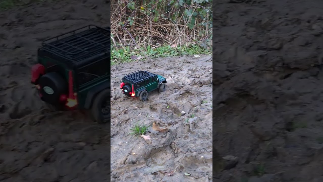 Traxxas TRX-4M Land Rover Defender 110 with Normal Trail Gears
