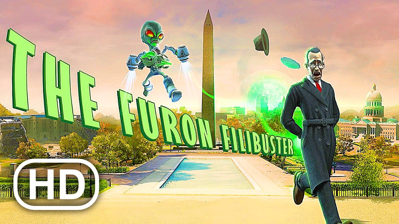 Crypto Probing US Senators Scene - Destroy All Humans Remake