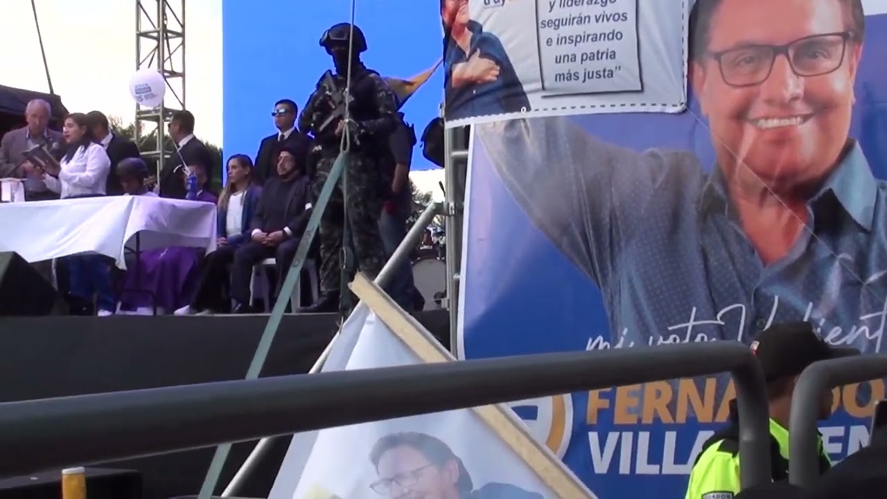 CIERRE DE CAMPAÑA ,FERNANDO VILLAVICENCIO VIVE