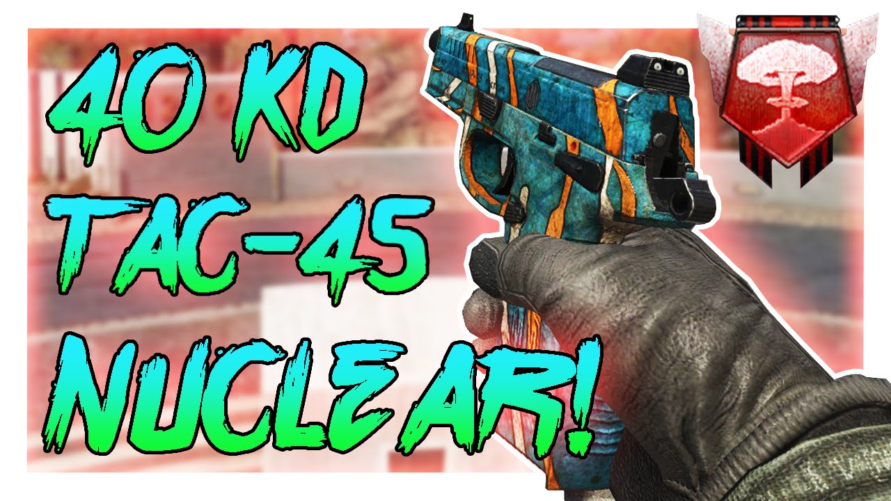 TAC-45 NUCLEAR! - Black Ops 2 PC Nuclear - (Call of Duty: Black Ops 2)