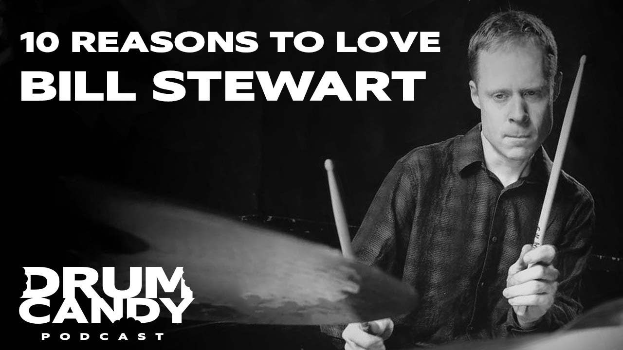 10 Reasons to Love Bill Stewart (John Scofield, Pat Metheny, Maceo Parker, etc.)