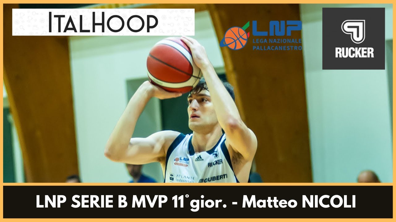 Matteo Nicoli - LNP Serie B MVP 11° giornata