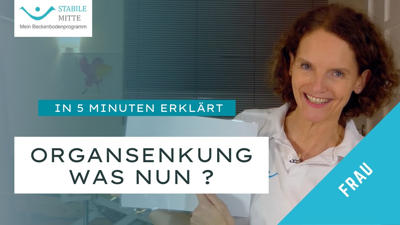 Organsenkung bei Frauen: Erklärung und 3 wichtige Tipps