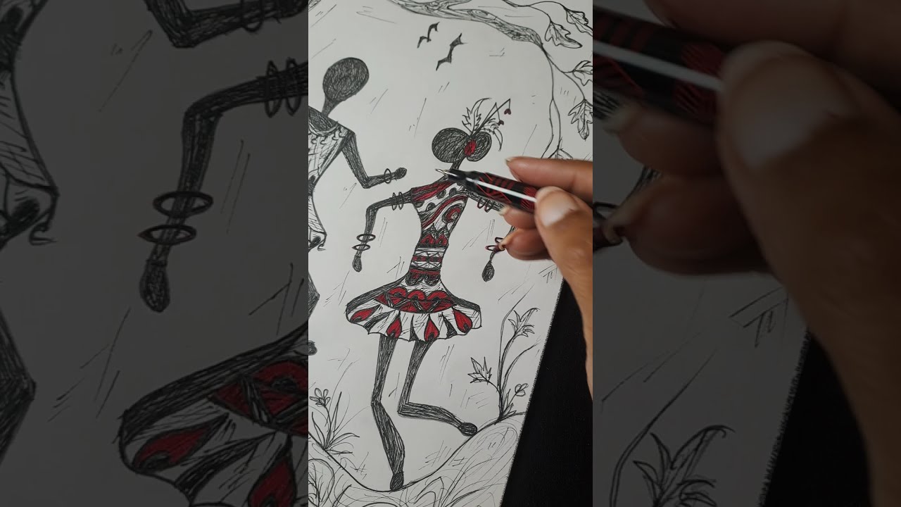 🪻[ Old Time Dancing Painting, Coloring ]🪻.........