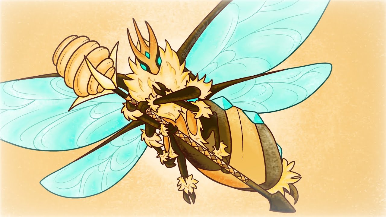 The Shadow Consumes All- Queen Bee Boss Speedpaint (Dragon Adventures)