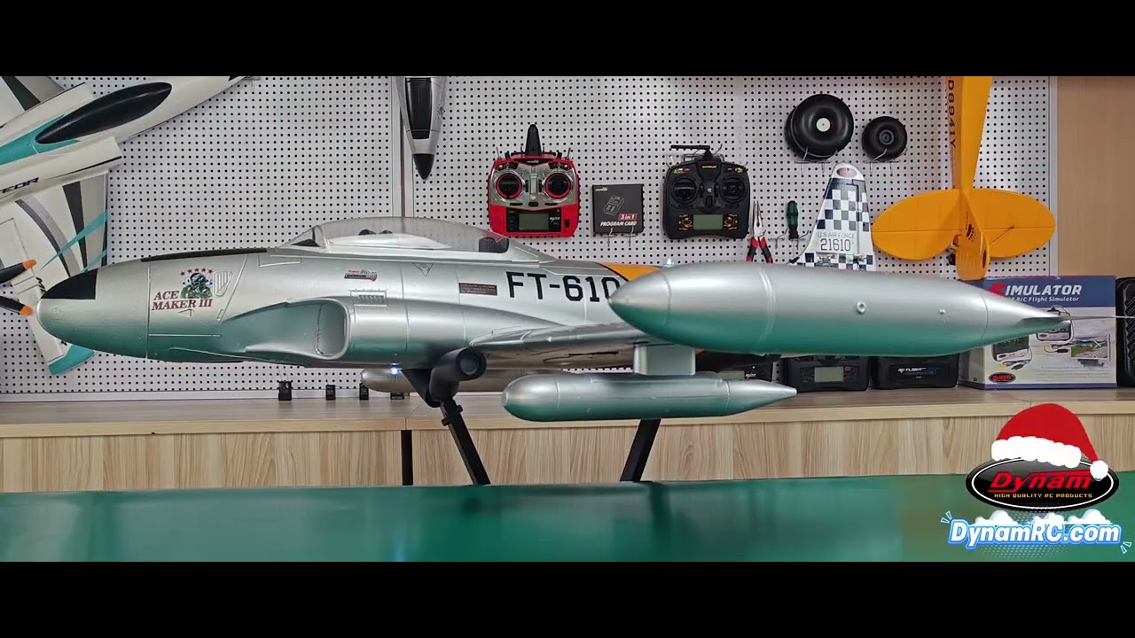 Dynam T-33 Shooting Star 70mm EDF &ndash; Smart Design for Easy Assembly & Flight