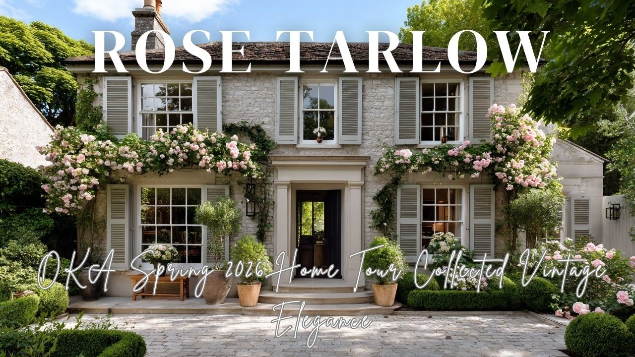 OKA Spring 2026 Home Tour Inspired by Rose Tarlow  Collected Vintage Elegance