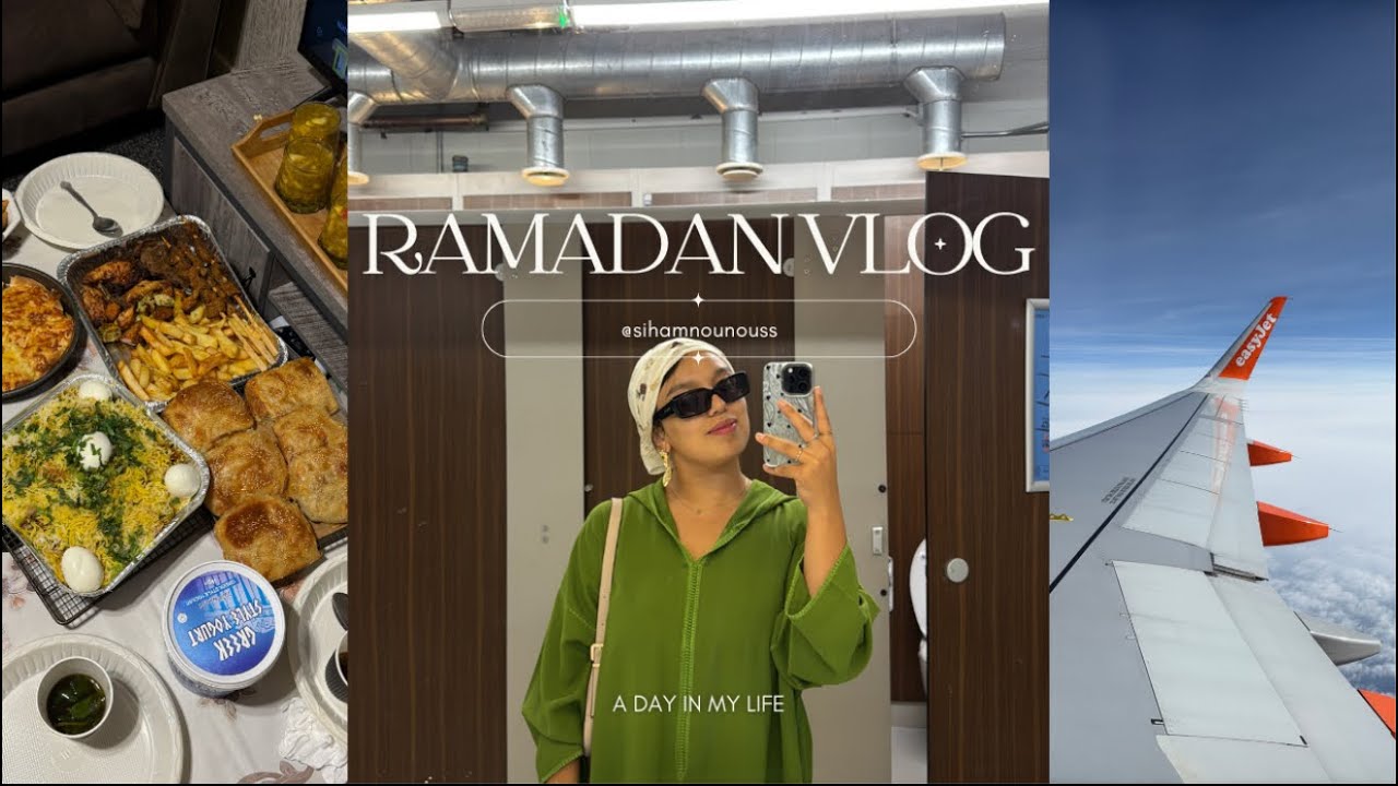 Ramavlog 1 : مشيت عند خالتي لإنجلترا باش ندوز معاهم رمضان 🌙✨🙏| Ramadan 2026 