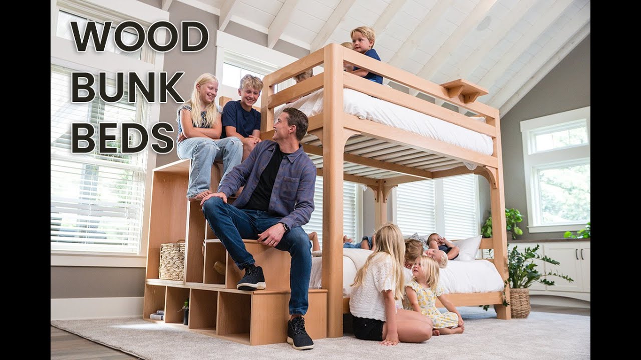 Wood Loft & Bunk Beds for Adults | Handcrafted Wooden Bed Frames from Francis Lofts & Bunks