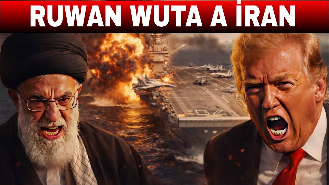 🚨 Tashin Hankali Yayi tsanani Tsakanin Amurka Da Iran – Sararin Samaniya Ya Cika Da Harbi Kai Tsaye