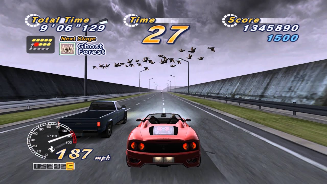 OutRun 2006: Coast 2 Coast - OutRun2 15 Stage Continuous PC Gameplay 1440p