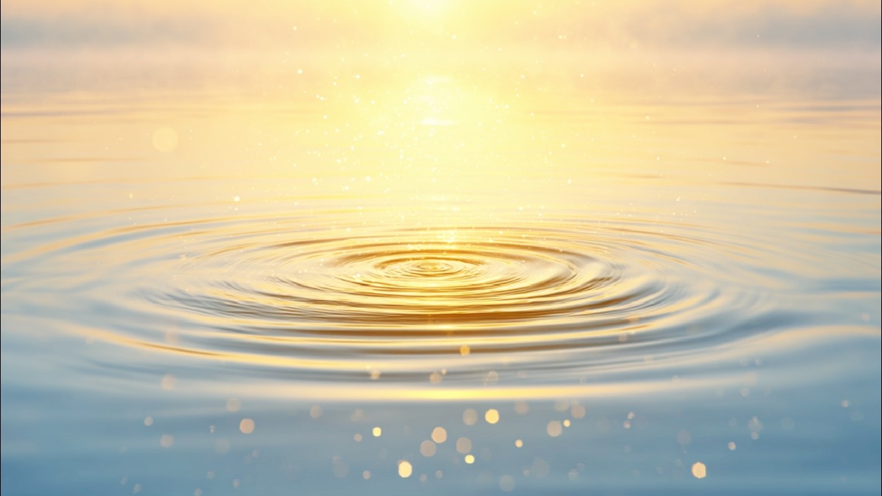 20 Minute Positive Morning Affirmations - Calm Water & Soft Light