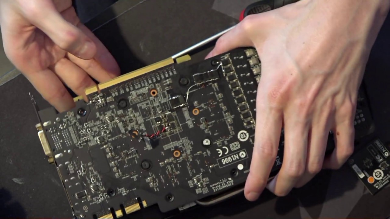 MSI GTX 770 Lightning GPU core reactor testing and modding.