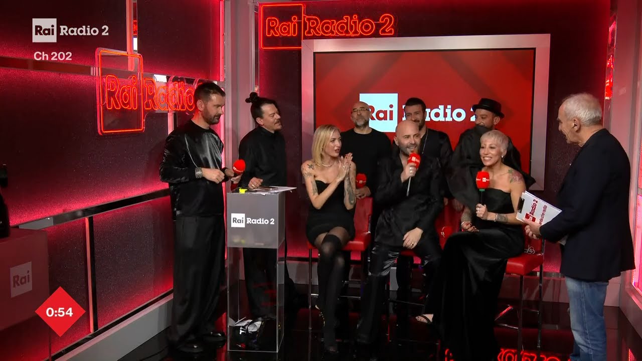 Intervista a Negramaro e Malika Ayane (4ª serata) - Radio2 a Sanremo