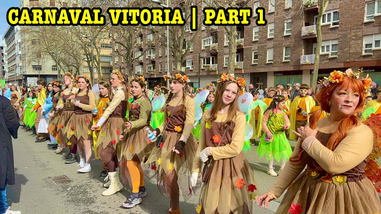 Desfile de Carnaval 2026 en Vitoria-Gasteiz | Carnival Parade Part 1 