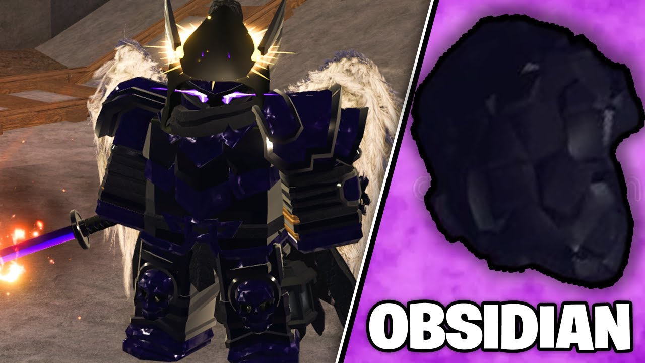I Forged OBSIDIAN ONLY Armor it has INSANE AURA In The Forge