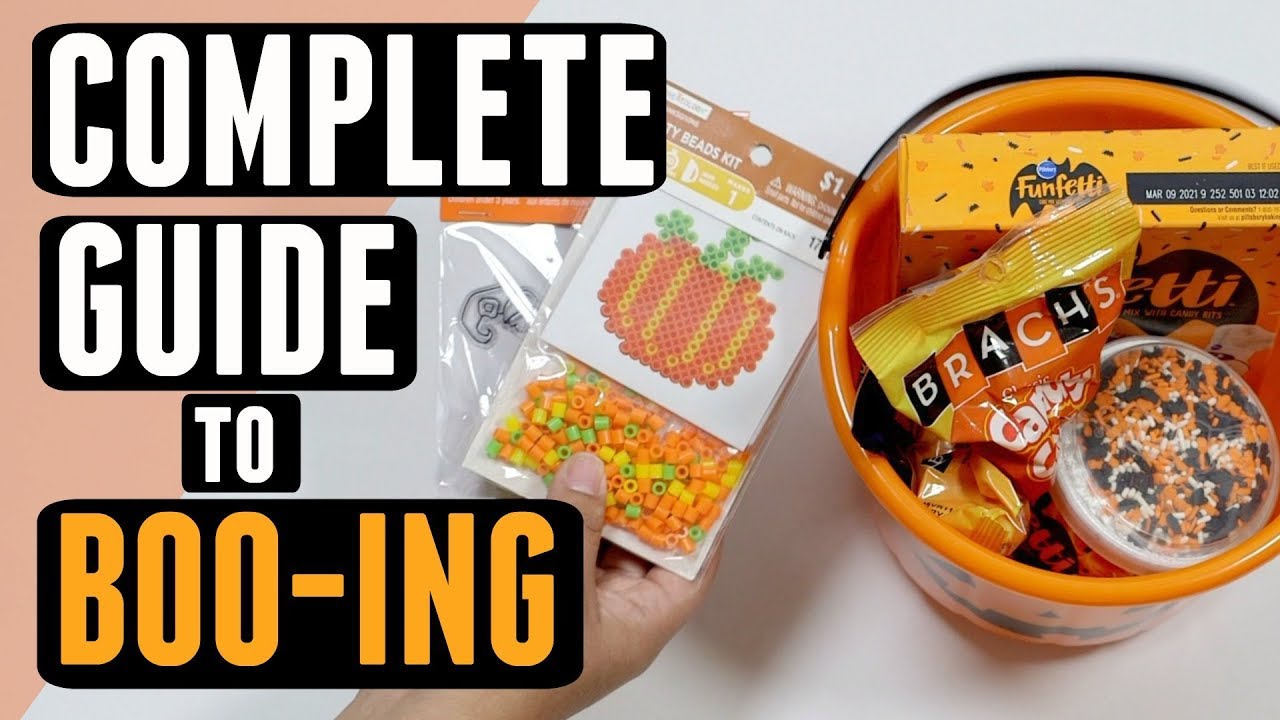 How to Boo Your Neighborhood - Halloween Boo Baskets