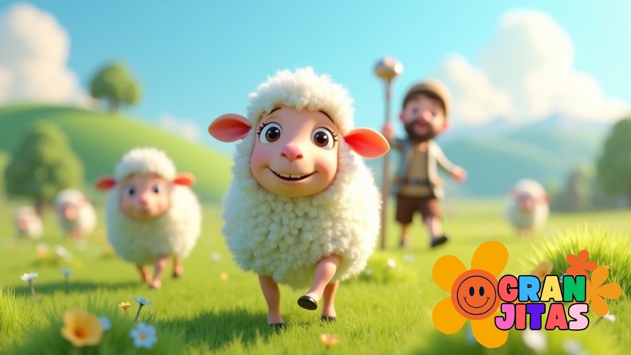 Lana la Ovejita 🐑 | Canción Infantil sobre la Amistad y la Diversión