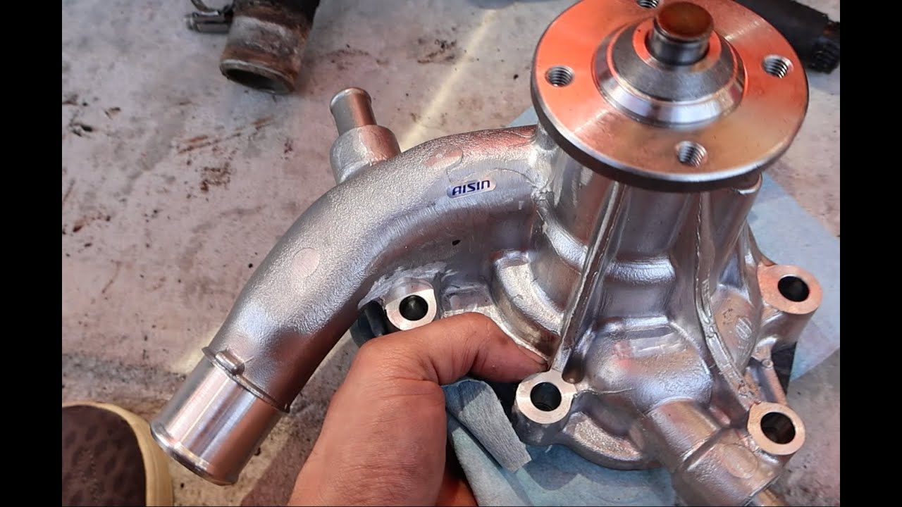 Water Pump Replacement 1989 Toyota Land Cruiser FJ62- 3FE Engine