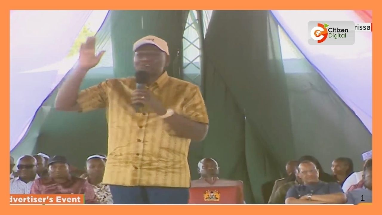 Ruto: We are going to correct the historical injustices against the people of northern Kenya