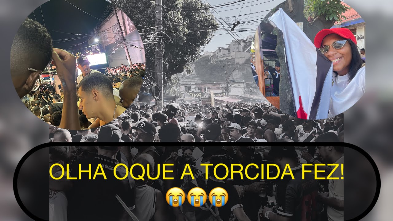 VASCO PERDEU,OLHA OQUE A TORCIDA FEZ!#vasco #futebol 