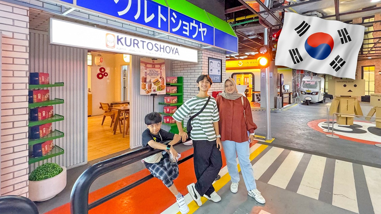 Muter-Muter di Gang Korea - Lotte Alley | Keluarga Ziyan