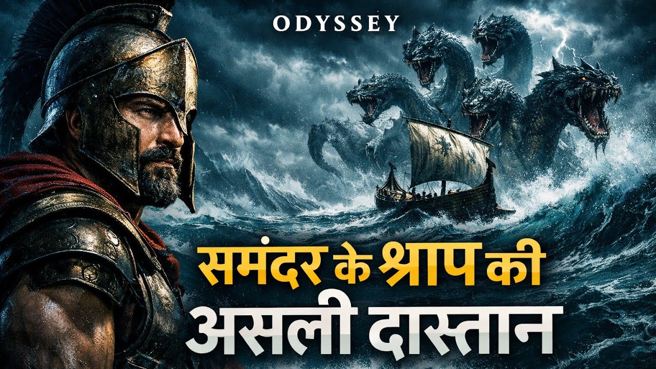 The Odyssey Explained in Hindi | Troy War Se Ghar Wapsi Tak | Odysseus Story