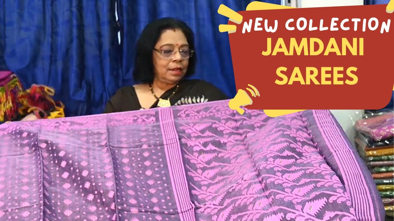 Exclusive Wedding Special Jamdani Saree Collection  | Nirmal Sarees | Episode 307