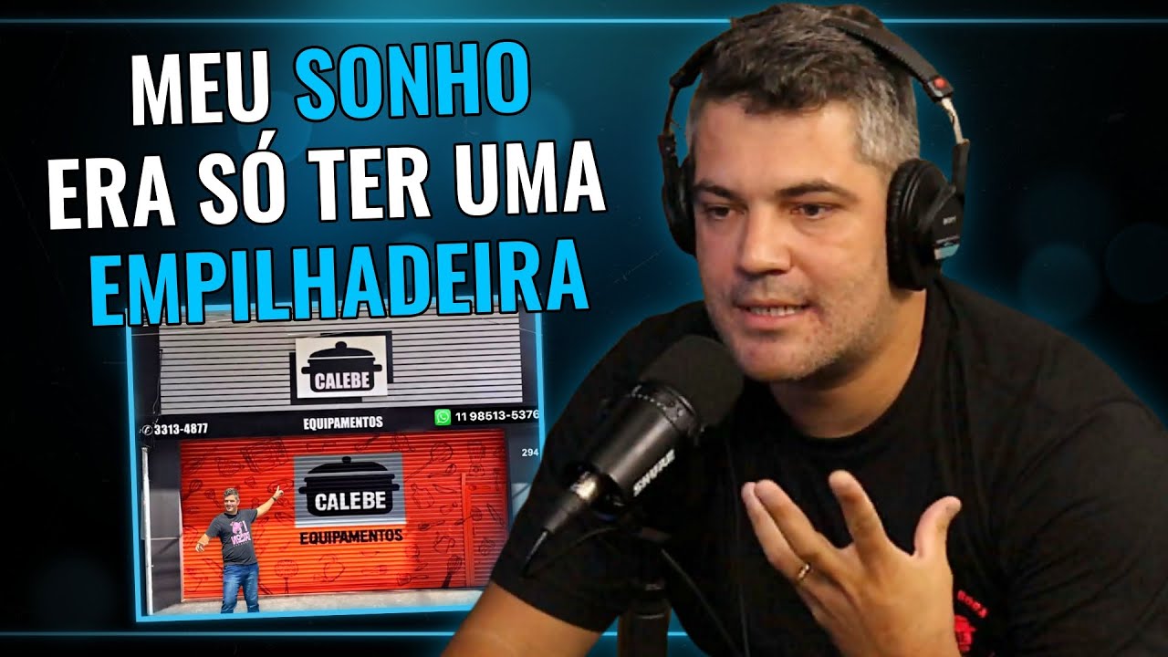 CALEBE REVELA COMO SURGIU A CALEBE EQUIPAMENTOS | Cortes do PodTech #005