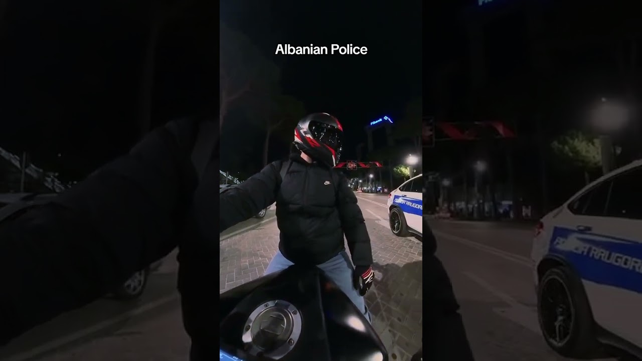 The albanian police patrolling with a seized #GLC #AMG from local criminals.