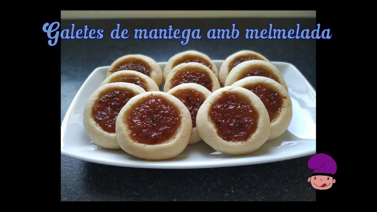 Galetes de mantega amb melmelada - 😋☕️ Perfectes per acompanyar un bon cafè o infusió