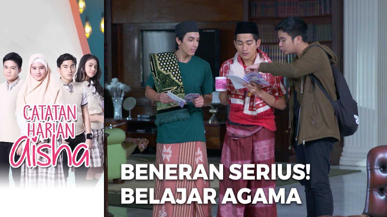 BENERAN SERIUS! Ternyata Rafa Belajar Agamnya Dengan Ridho - CATATAN HARIAN AISHA