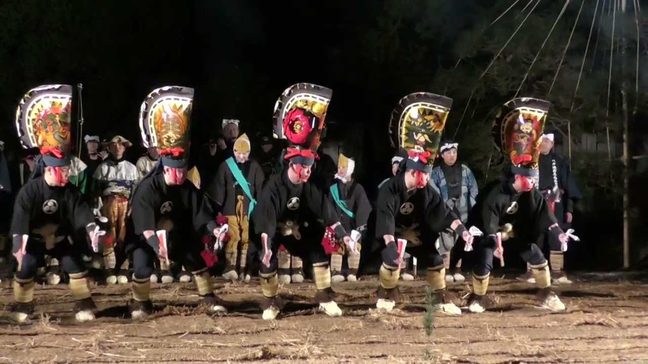 八戸えんぶり　お庭えんぶり　中居林えんぶり組　2025.2.19