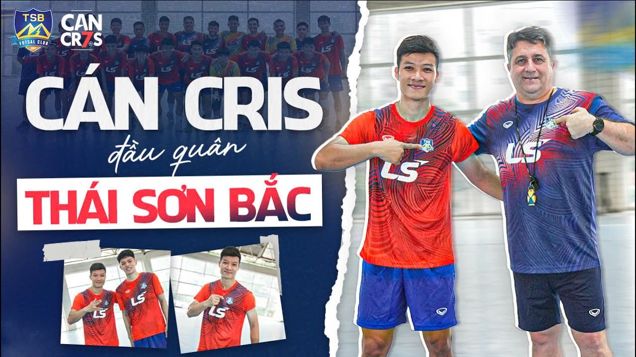 CHÁN SÂN 7 CÁN CRIS ĐI TẬP FUTSAL