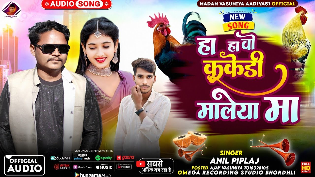 हा हा वो कुकेड़ी मालिया मा बुले 🐓🐓 ha ha vo kukedi maliya ma bule singer anil piplaj new धमाका 2025