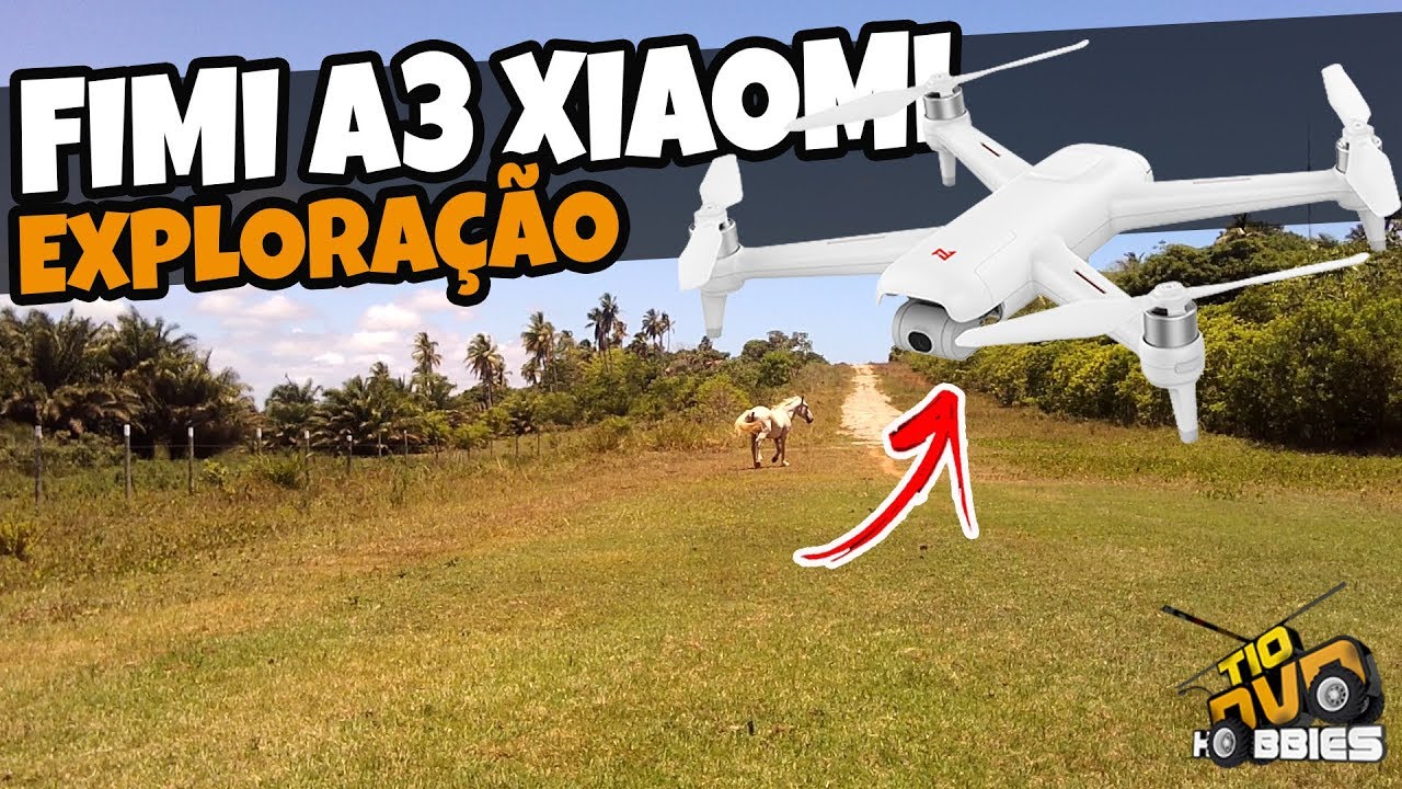FIMI A3 NOVO DRONE DA XIAOMI - VOO DE EXPLORA&Ccedil;&Atilde;O