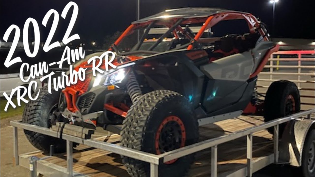 Picking Up My 2022 Can Am XRC Turbo RR