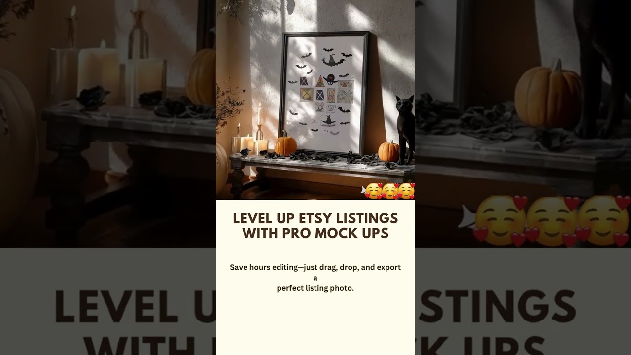 Pin-Worthy Wall Mockups that Sell