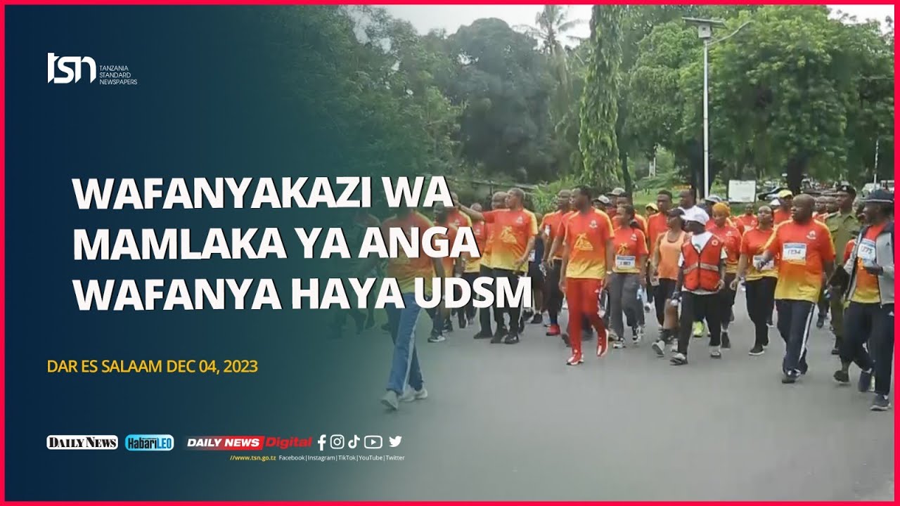 WAFANYAKAZI WA MAMLAKA YA USAFIRI WA ANGA WAFANYA HAYA UDSM