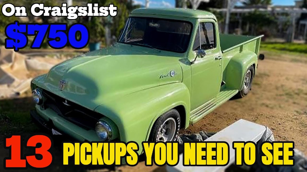13 крутых классических пикапов, найденных на Craigslist – не пропустите их!