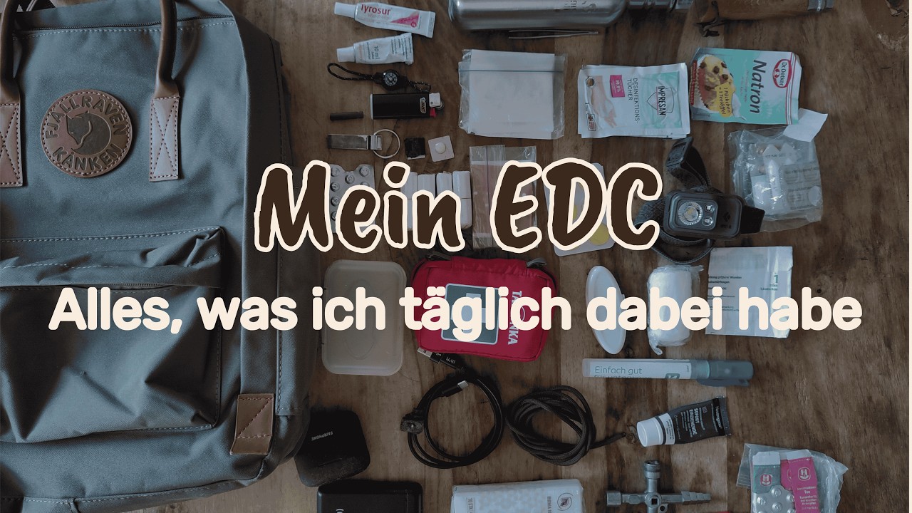 Minimalistisch & alltagstauglich vorbereitet! - Vorstellung meines EDCs
