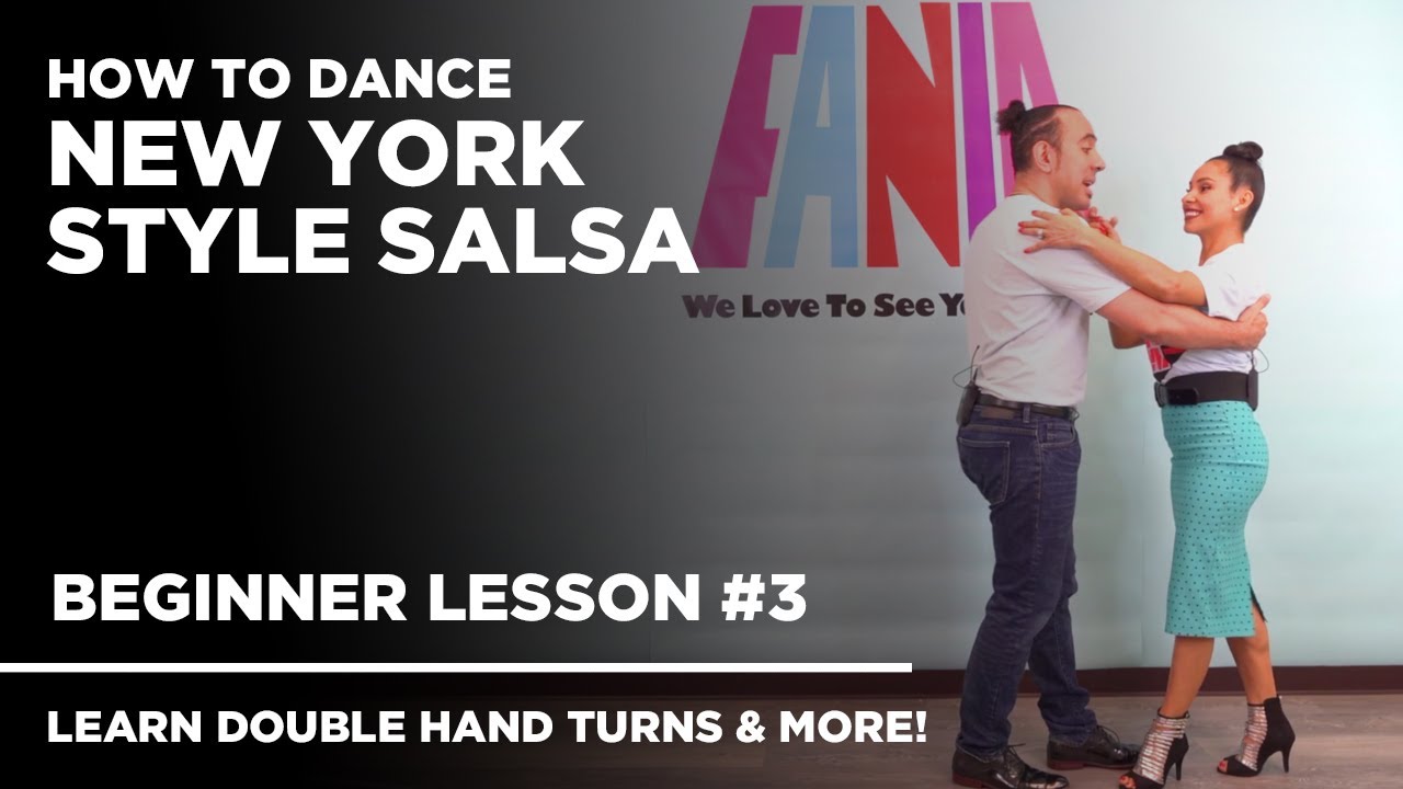 LEARN DOUBLE HAND TURN, TURN & PULL | BEGINNER SALSA LESSON | Featuring 