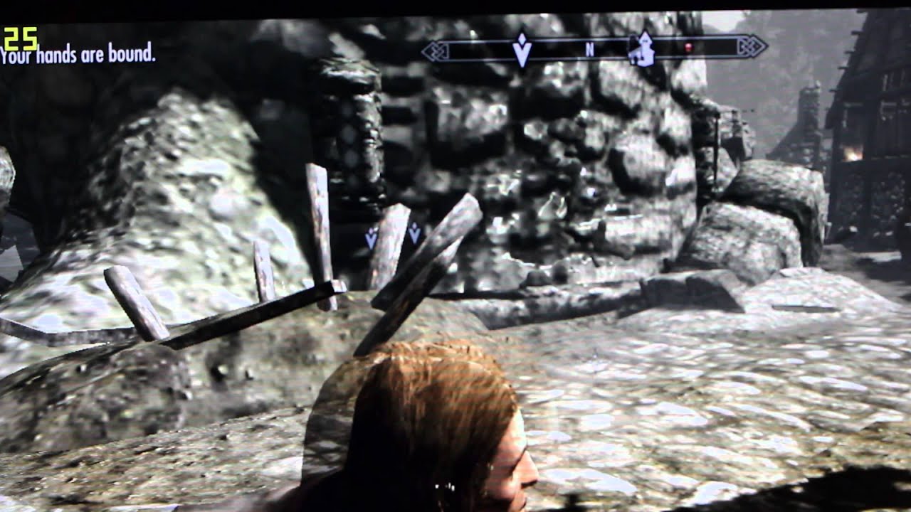 Asus Transformer Book T100HA Z8500 Skyrim benchmark gameplay