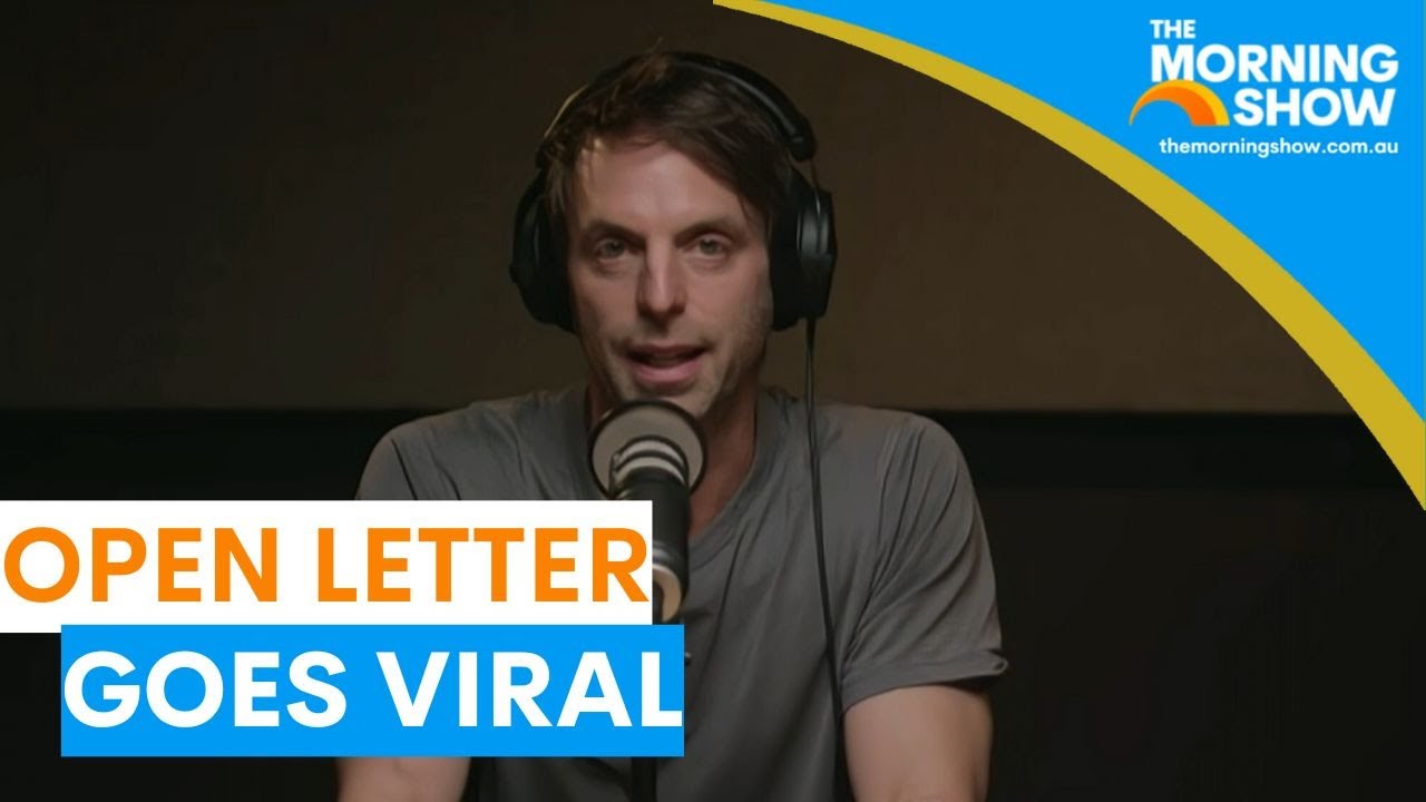 The Imperfects host's emotional open letter went viral | Sunrise