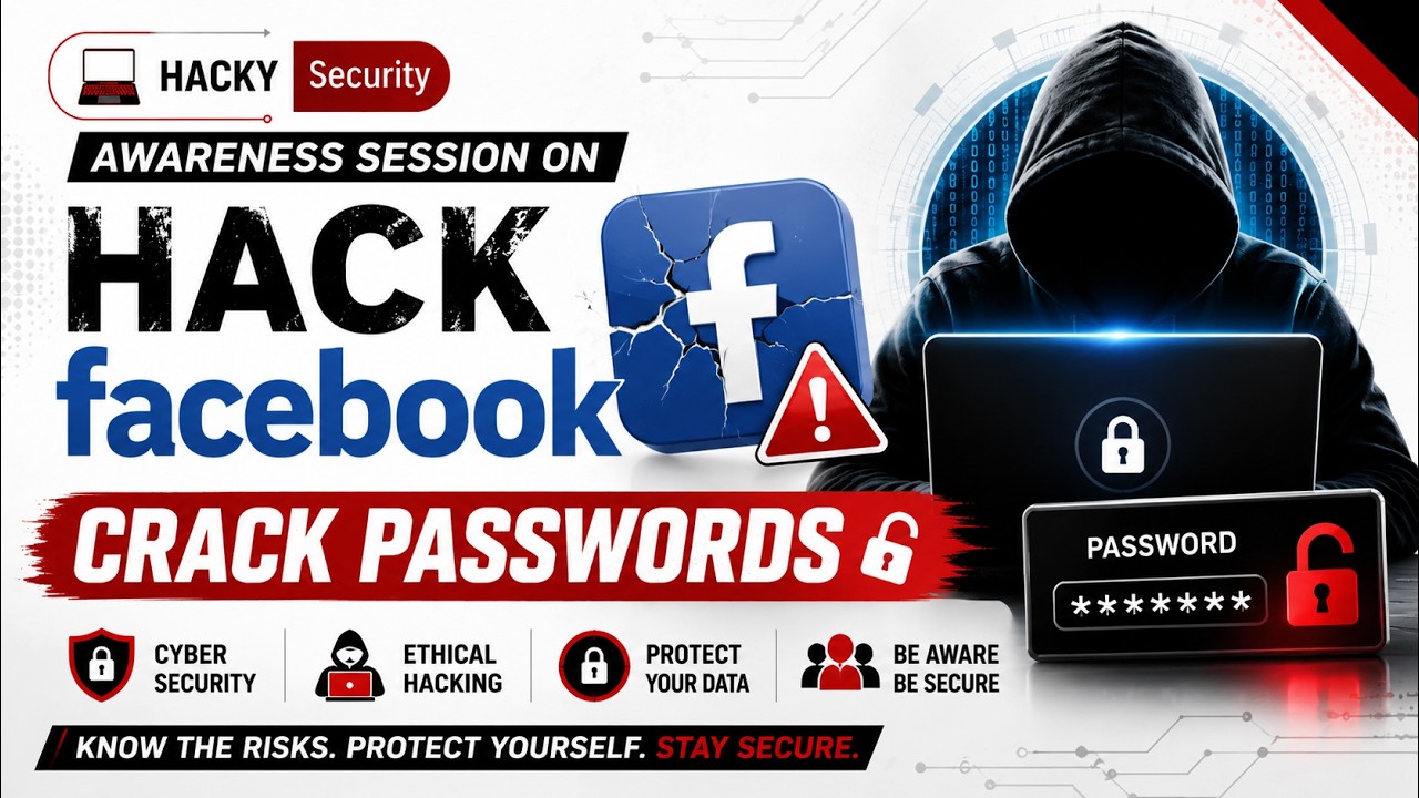 Can Facebook Be Hacked? | Password Cracking Explained | Ethical Hacking Awareness Session